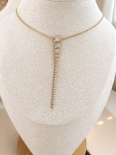 Load image into Gallery viewer, Bezel Drop Necklace
