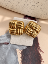 Load image into Gallery viewer, Braided Vintage Earrings
