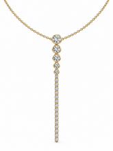 Load image into Gallery viewer, Bezel Drop Necklace
