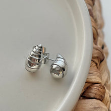 Load image into Gallery viewer, Silver Drop Earrings (small)
