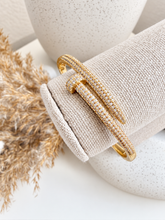 Load image into Gallery viewer, CZ Nail Bangle
