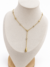 Load image into Gallery viewer, Teardrop Lariat Necklace
