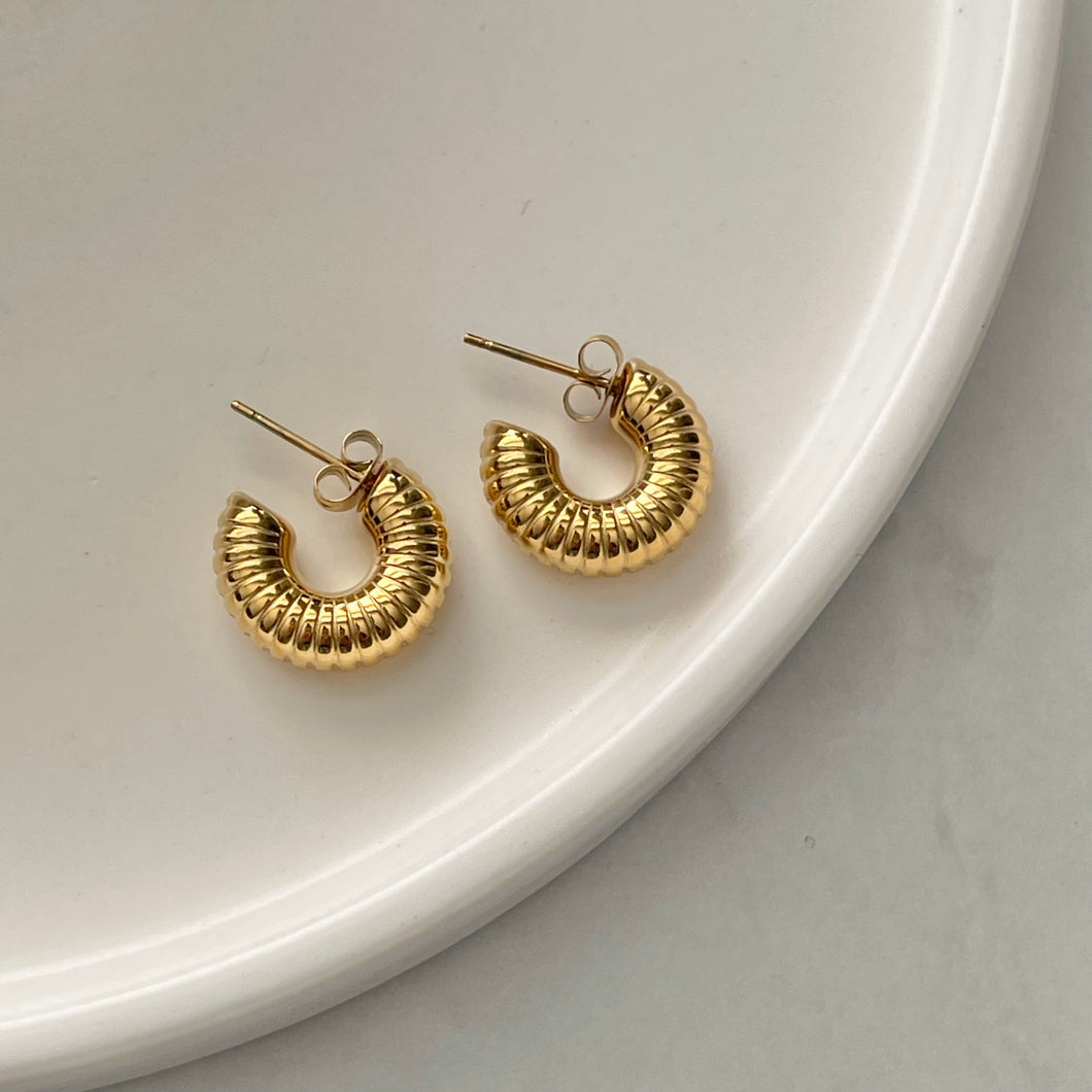 Mini Hoops (textured)