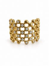 Load image into Gallery viewer, CZ Mesh Ring
