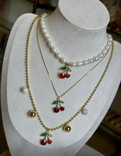 Load image into Gallery viewer, Charms Cherry Necklace
