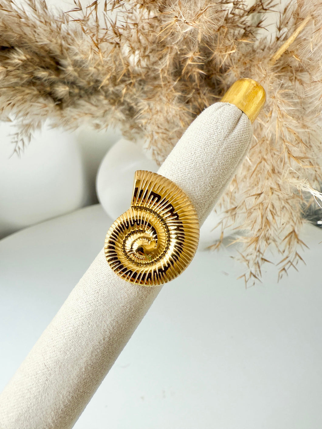 Spiral Caracol Ring