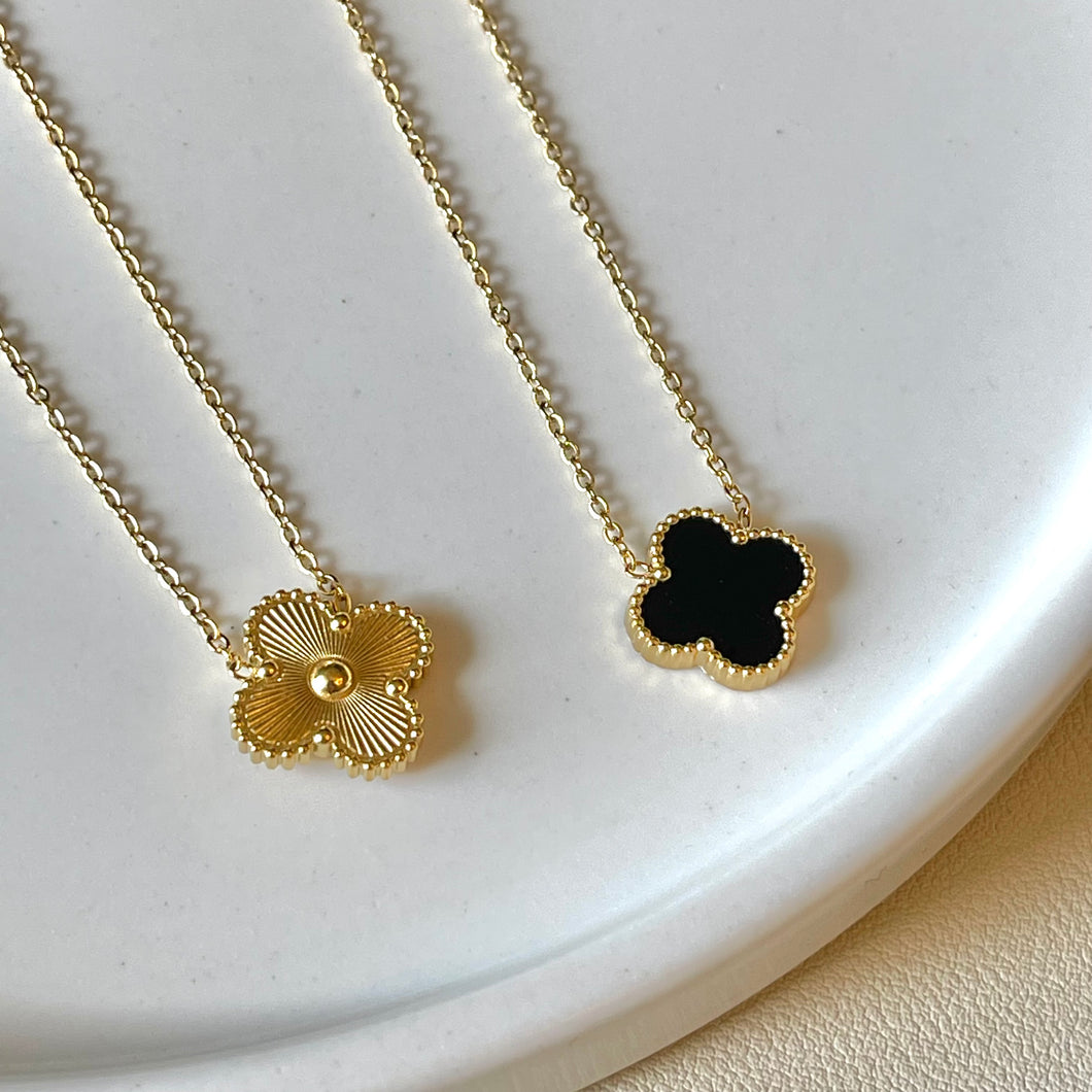 Gold Clover Necklace