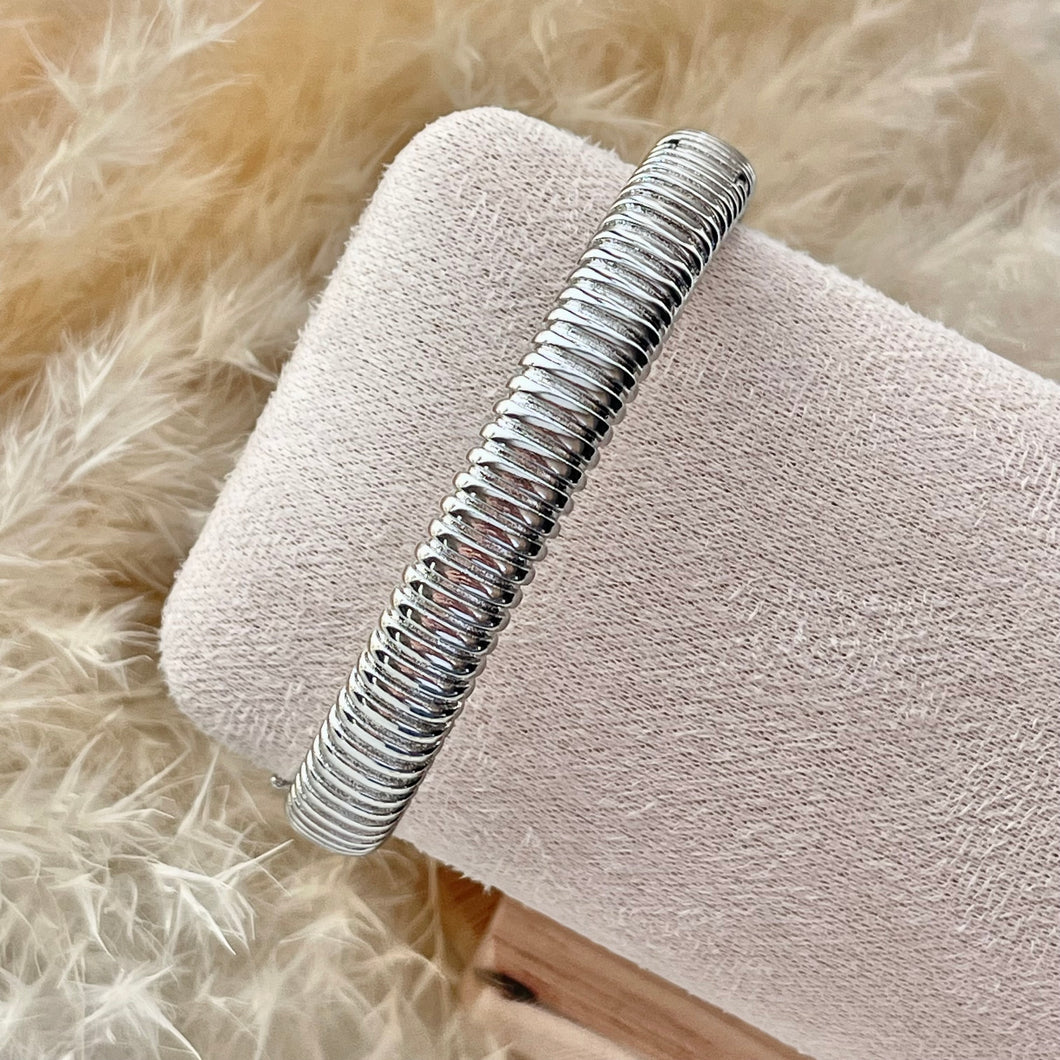 Silver Bangle 10mm