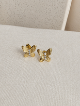 Load image into Gallery viewer, Butterfly Stud Earrings
