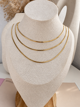 Load image into Gallery viewer, Triple Herringbone Necklace
