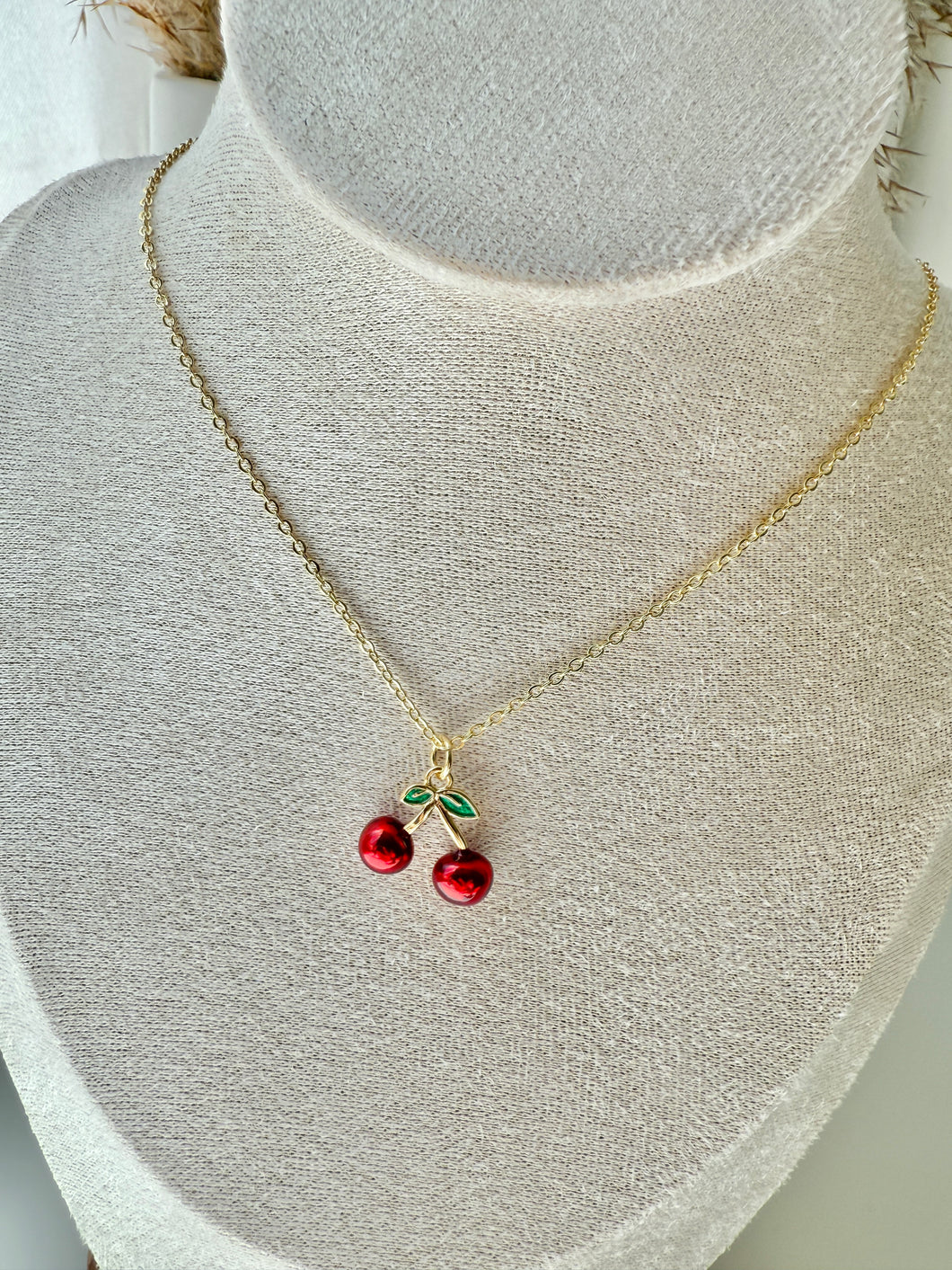 Cherry Red Necklace