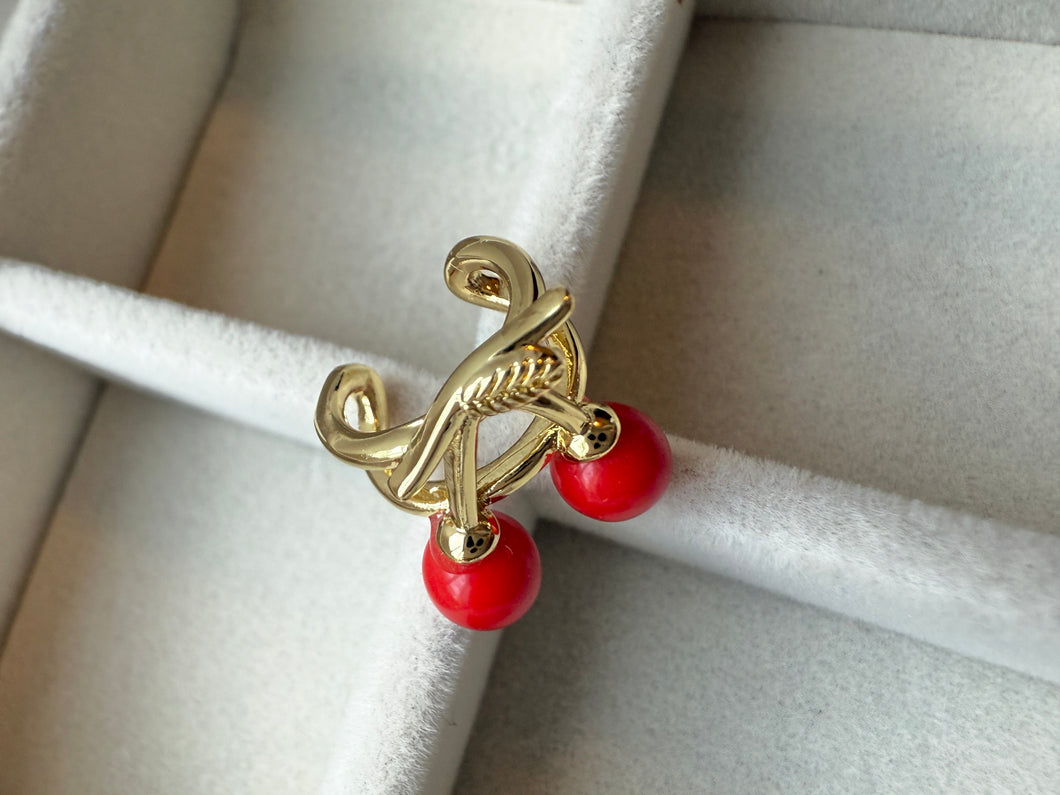 Cherry Ear Cuff