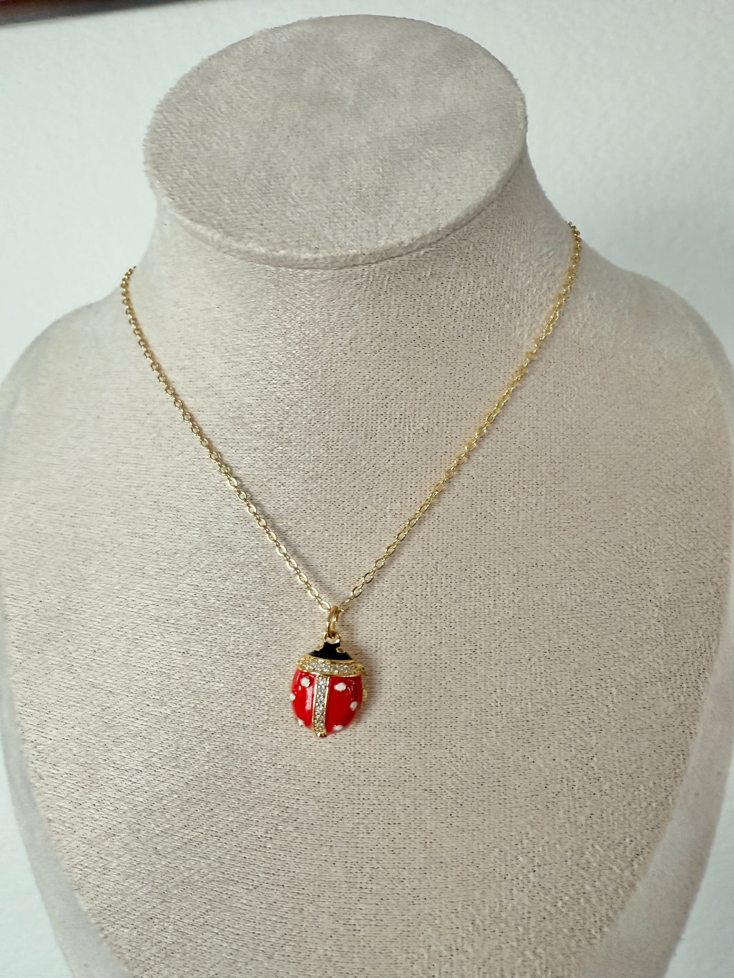 Ladybug Necklace