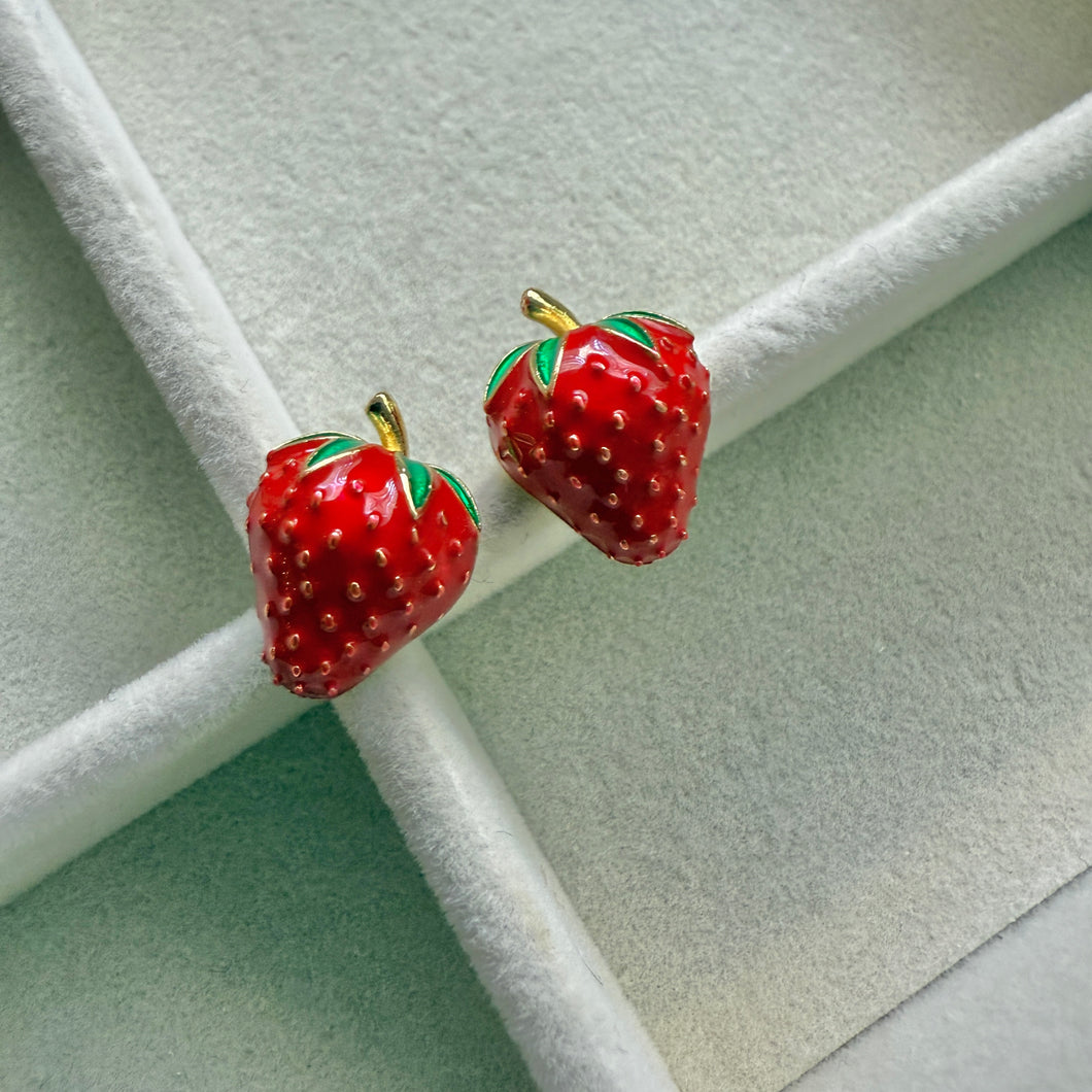 Strawberry Earrings