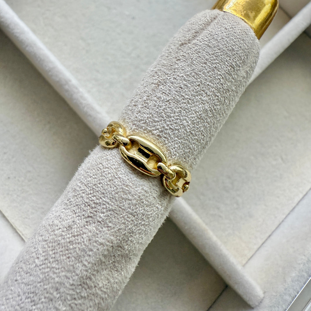 Golden Links Ring