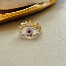 Load image into Gallery viewer, Crystal Eye Ring
