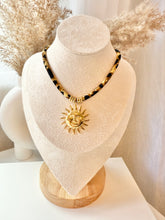 Load image into Gallery viewer, Animal Print Bandana Sun  Necklace
