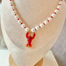 Load image into Gallery viewer, Lobster Pearls Necklace
