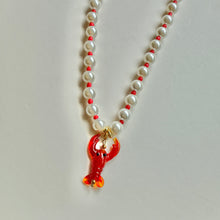 Load image into Gallery viewer, Lobster Pearls Necklace
