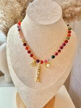 Load image into Gallery viewer, Fish Summer Gemstones Necklace
