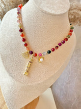 Load image into Gallery viewer, Fish Summer Gemstones Necklace
