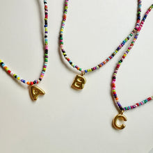 Load image into Gallery viewer, The Colorful Letter Necklace
