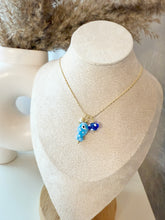 Load image into Gallery viewer, Sea Beads Fish Blue Necklace
