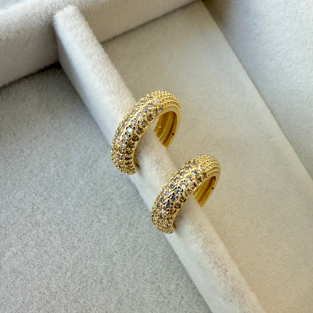 Sparkle Golden Ear cuff