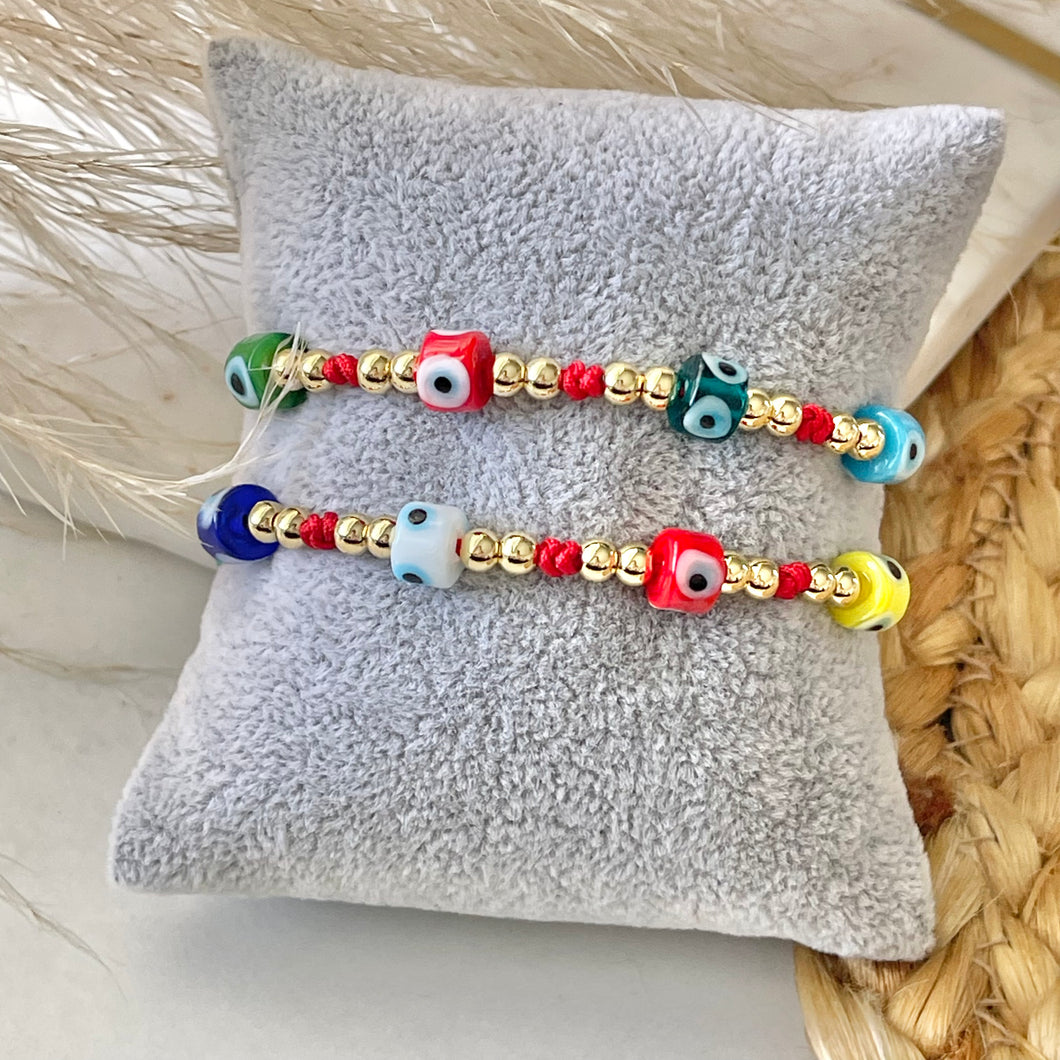 Evil Eye Colors Bracelet