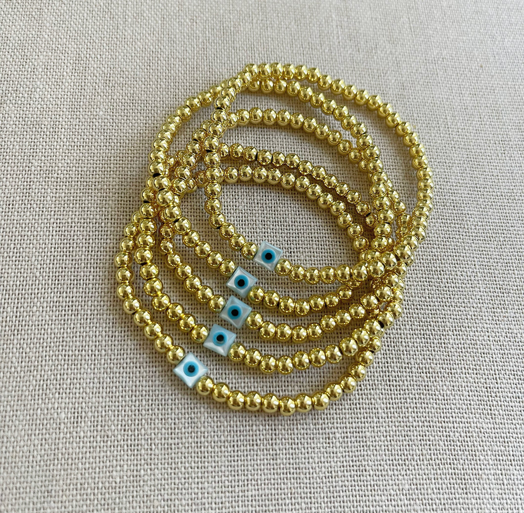 Golden Bead Bracelet