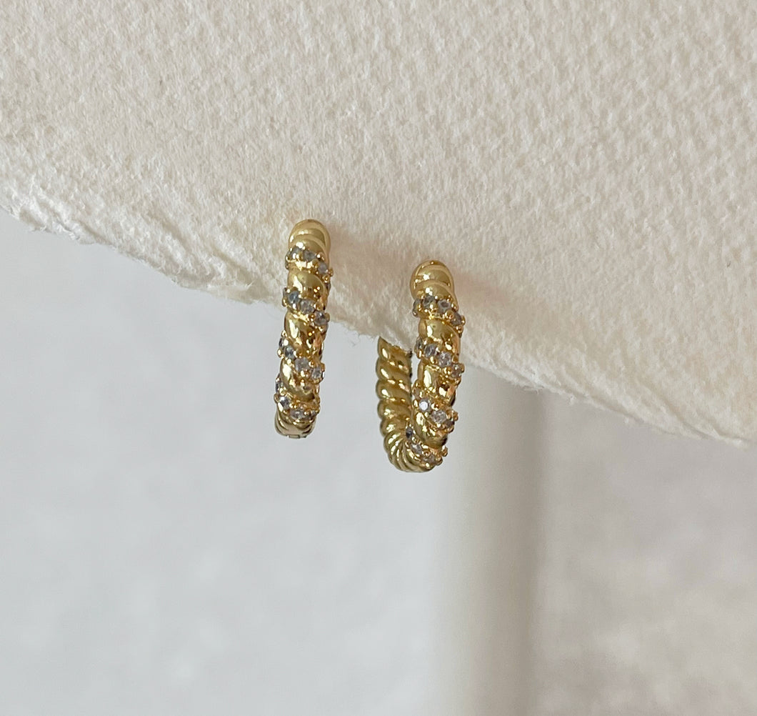 Gold Hoops (small)