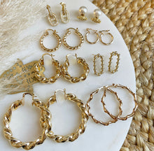 Load image into Gallery viewer, Cz Tap Earrings
