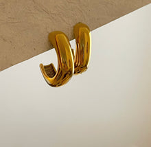 Load image into Gallery viewer, Chunky Hoops
